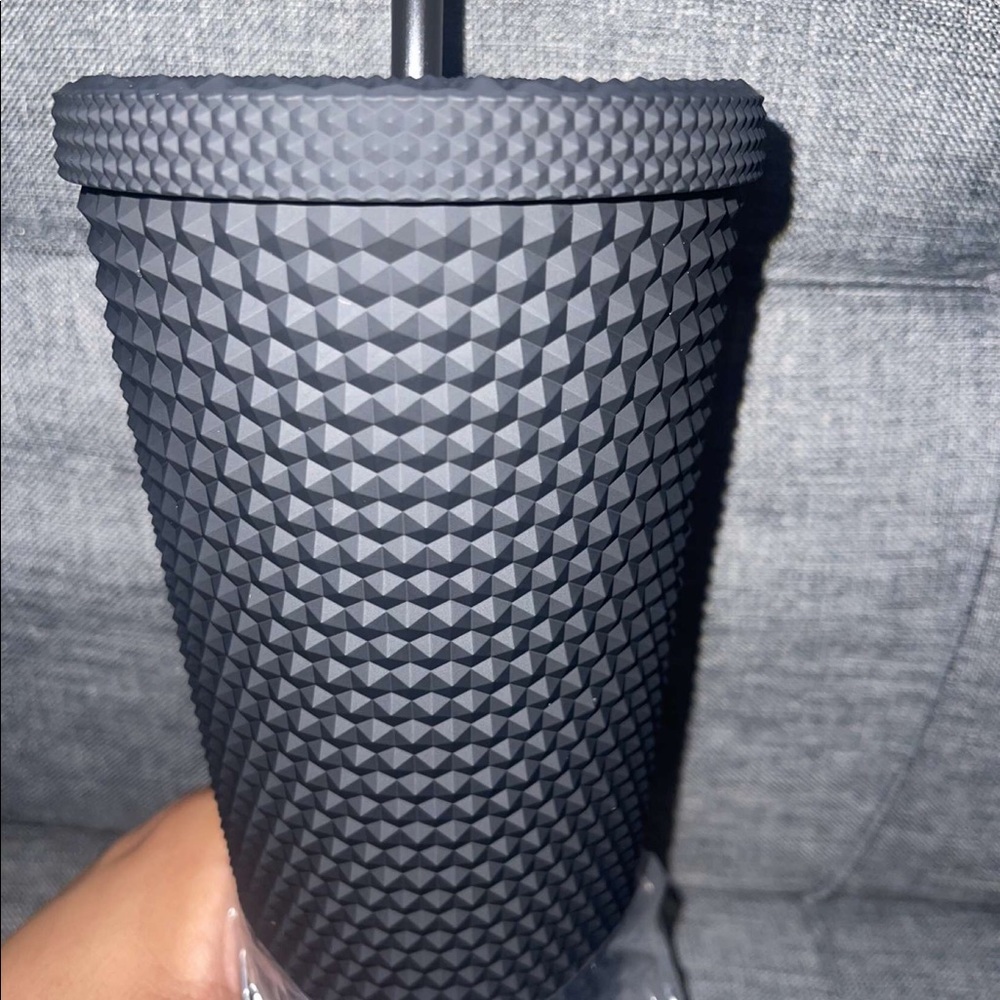 Starbucks 2021 matte black studded tumbler - Picture 6 of 9